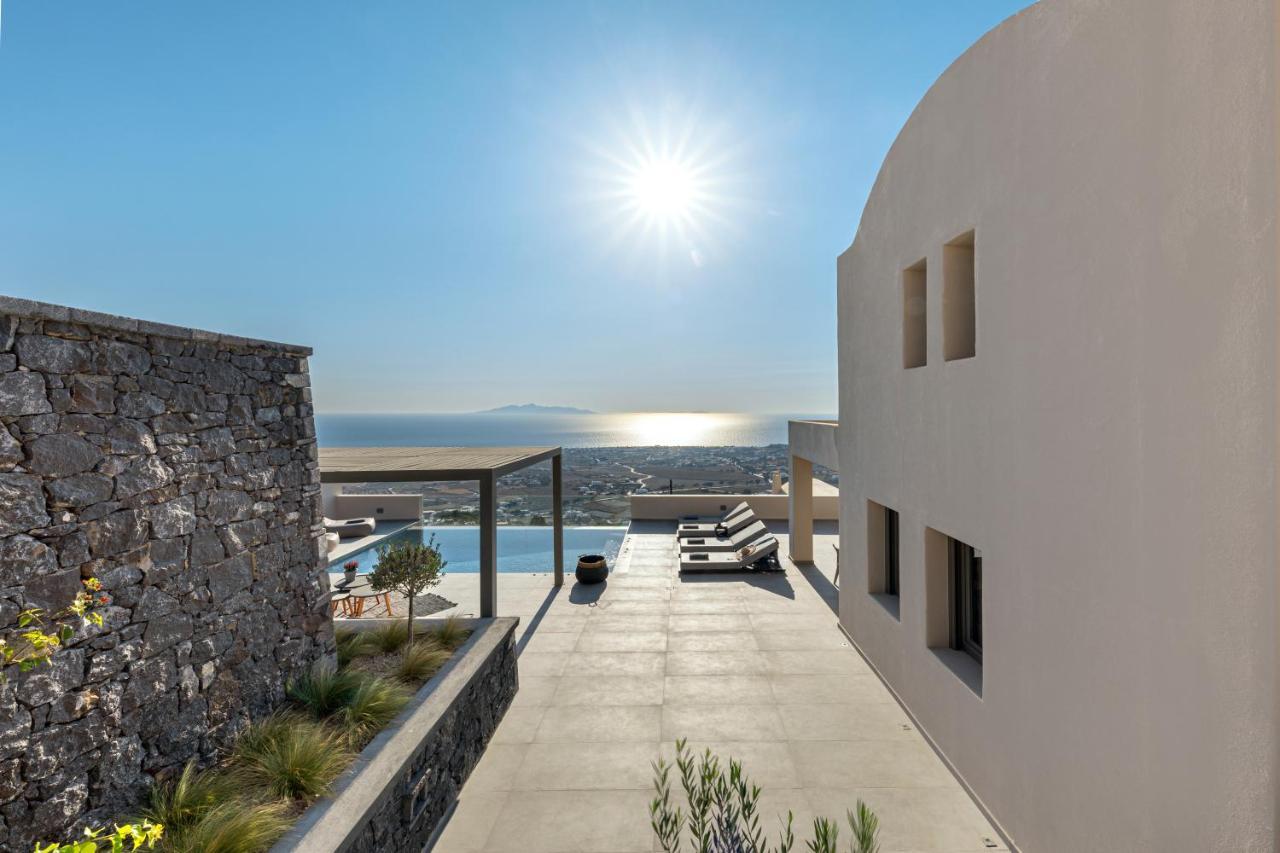 Eolia Luxury Villas Pyrgos Kallistis Exterior photo