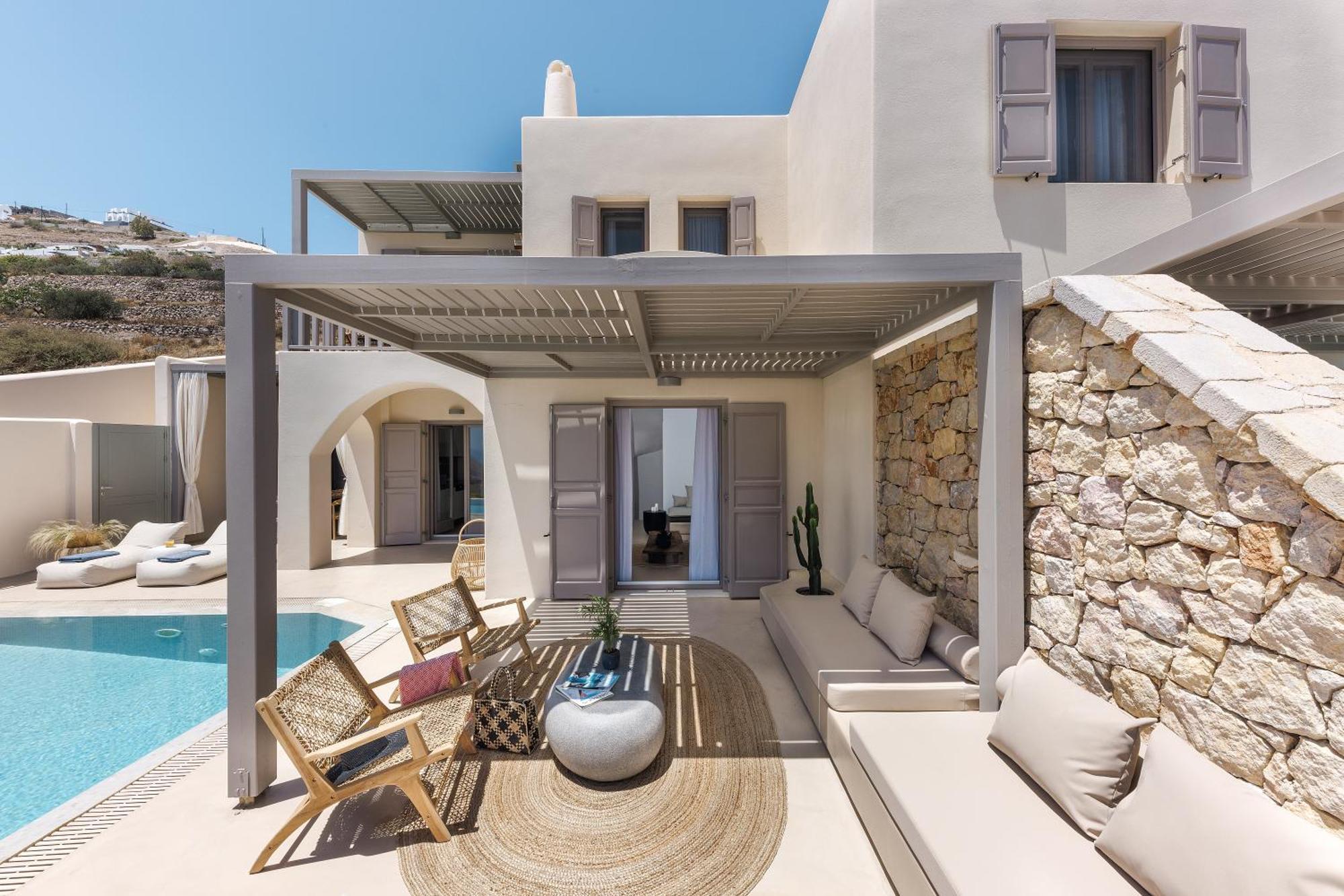 Eolia Luxury Villas Pyrgos Kallistis Exterior photo