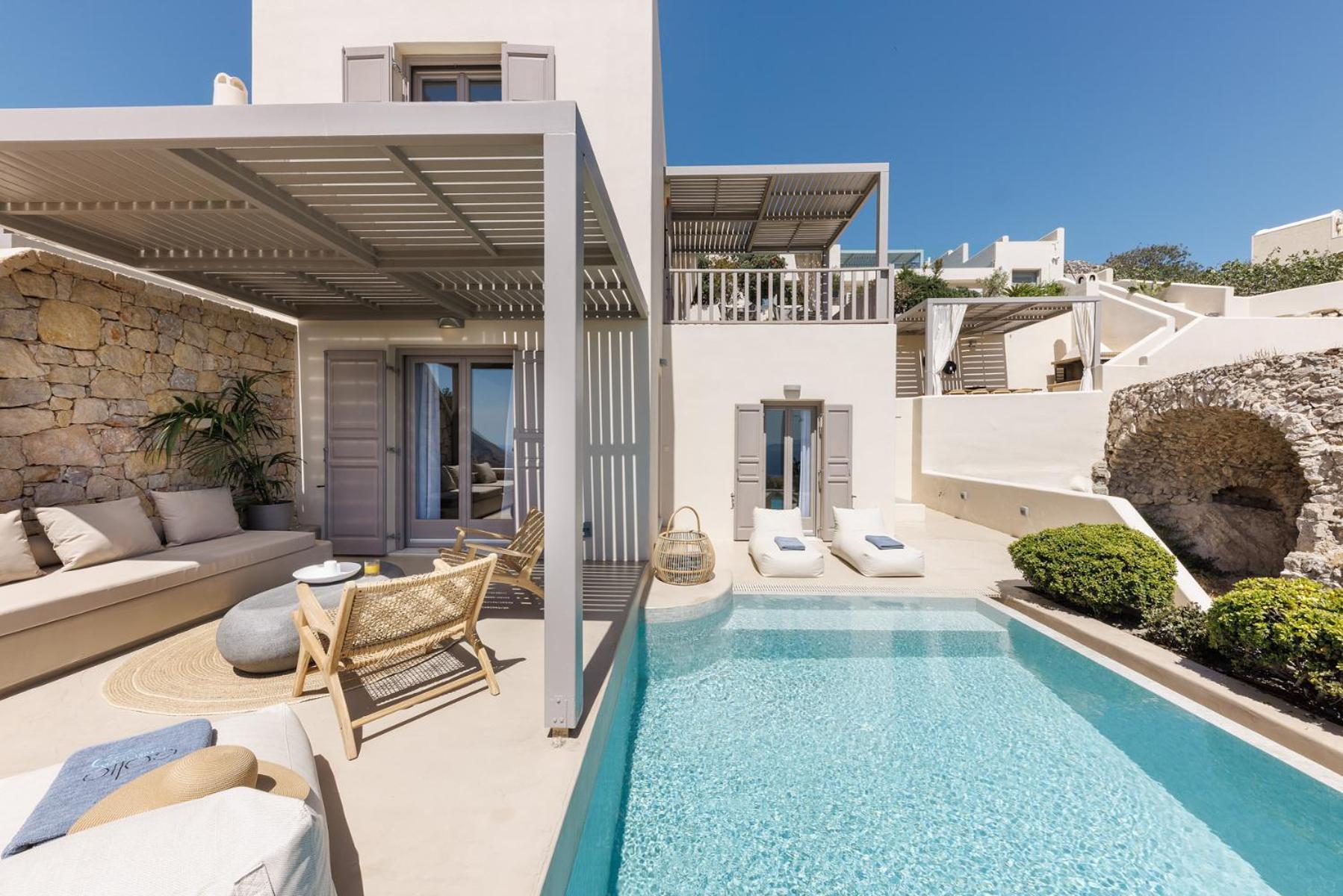 Eolia Luxury Villas Pyrgos Kallistis Exterior photo