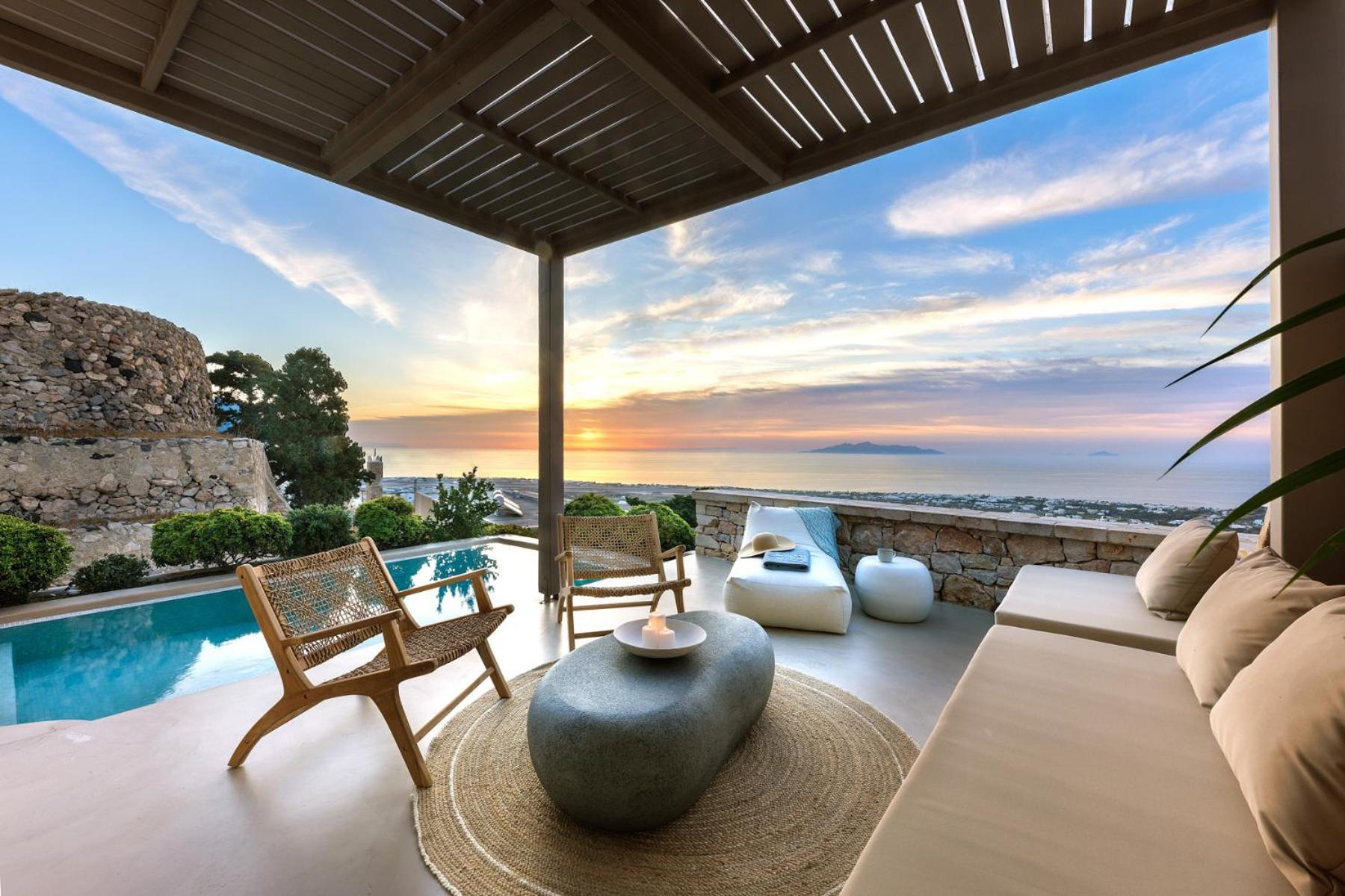 Eolia Luxury Villas Pyrgos Kallistis Exterior photo