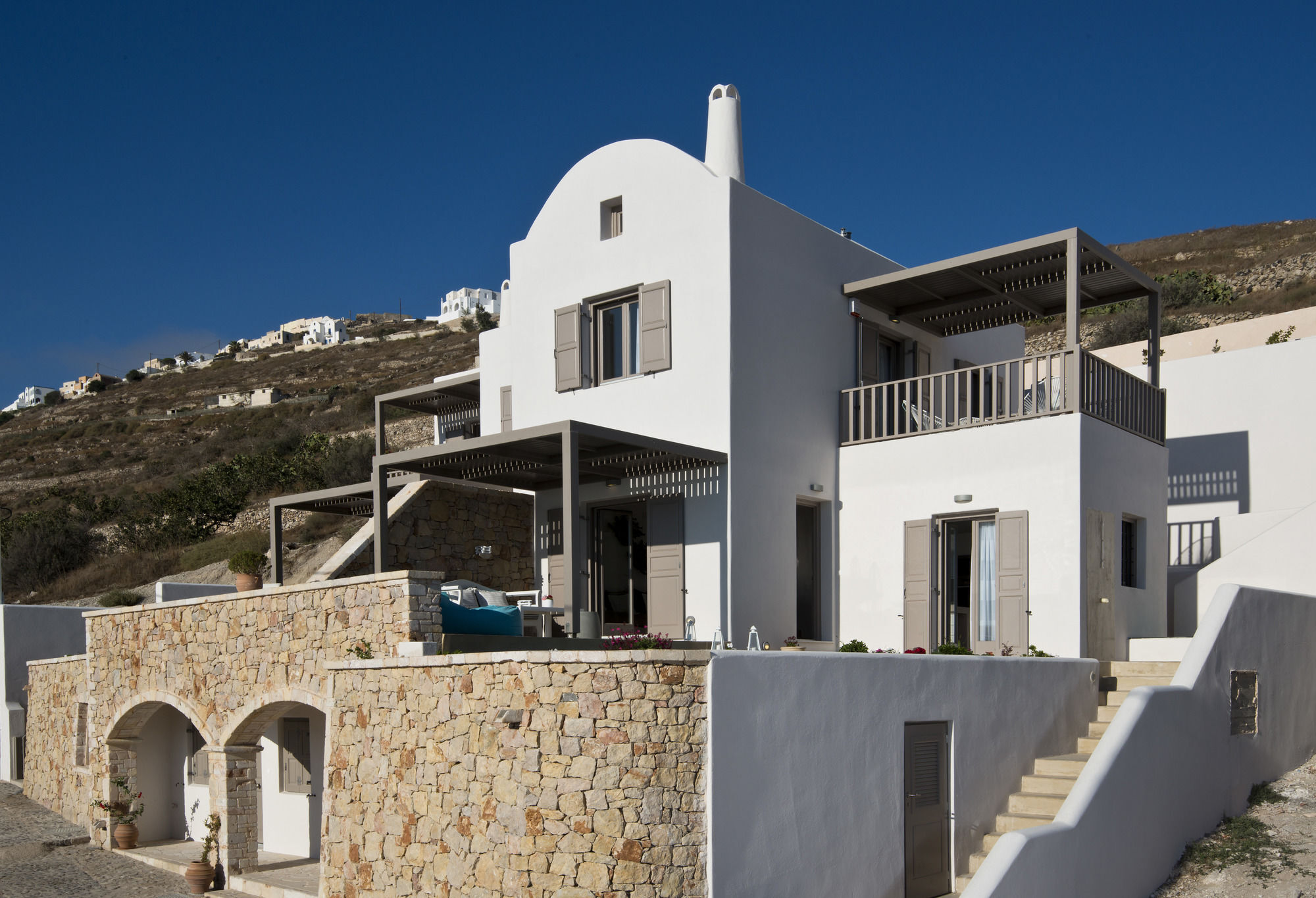 Eolia Luxury Villas Pyrgos Kallistis Exterior photo